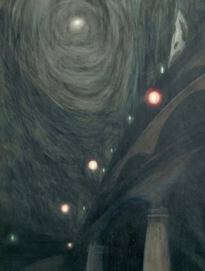 L.Spilliaert, Moonlight av Leon Spilliaert