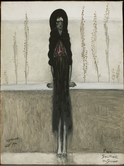 Posering, ensomhet av Leon Spilliaert