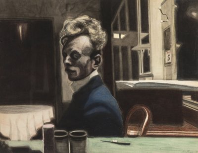 Selvportrett av Leon Spilliaert