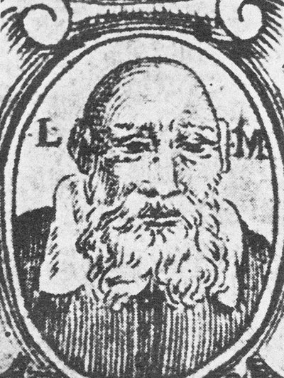 Selvportrett fra Chaje Jehuda Life of Yehudah av Leon of Modena