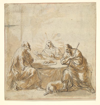 Kveldsmat på Emmaus av Leonard Bramer