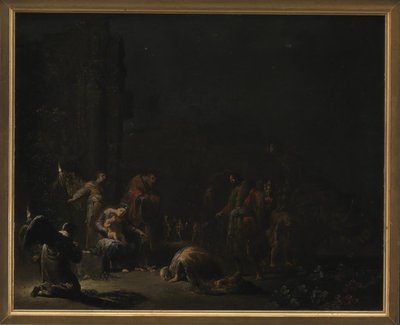 Tilbedelsen av magiene av Leonard Bramer