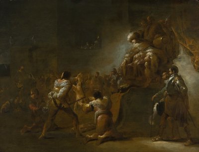 Salomos dom, 1640-årene. av Leonard Bramer
