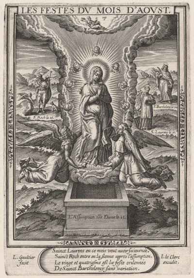 Augustfestligheter (august: The Assumption) av Leonard Gaultier