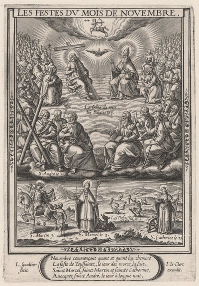 Novemberferie (november: Alle hellige) av Leonard Gaultier