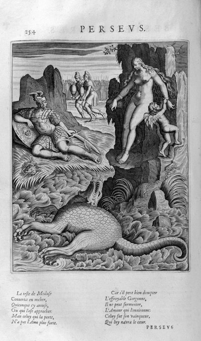 Perseus redder Andromeda av Leonard Gaultier