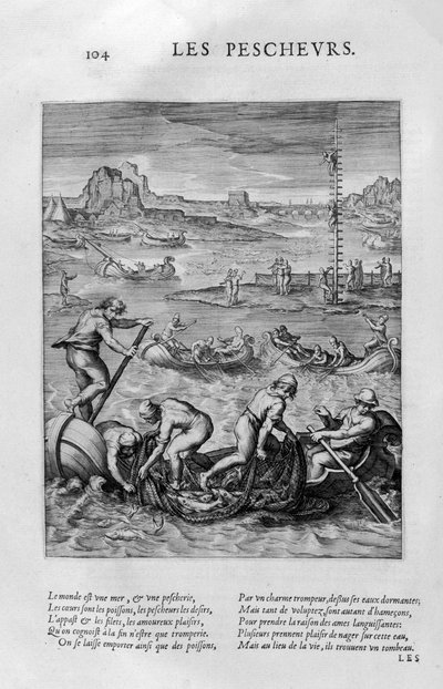 Fiskeren, 1615 av Leonard Gaultier