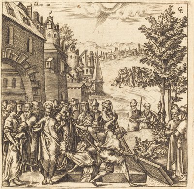 Oppreisningen av Lasarus av Leonard Gaultier
