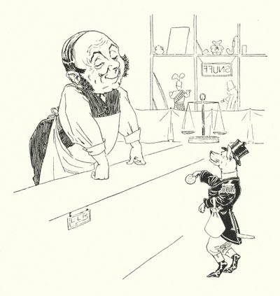 Jeg hadde en liten hund, og de kalte ham Buff (gravering) av Leonard Leslie Brooke