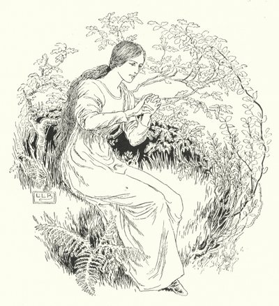 Jeg gikk til skogen og fikk den (gravering) av Leonard Leslie Brooke