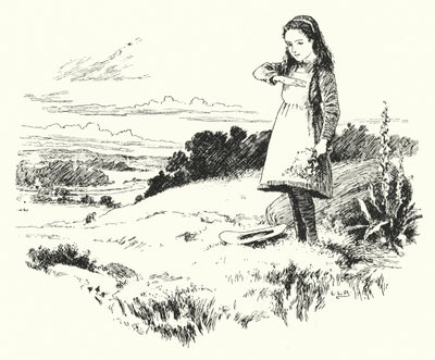 Lady bird, lady bird, fly hjem (gravering) av Leonard Leslie Brooke