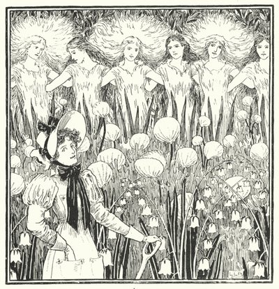 Elskerinne Mary, tvert imot, hvordan vokser hagen din (gravering) av Leonard Leslie Brooke
