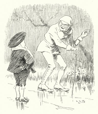 En tåkete fuktig morgen, da været var overskyet (gravering) av Leonard Leslie Brooke