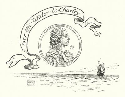 Over vannet, og over havet, og over vannet til Charley (gravering) av Leonard Leslie Brooke