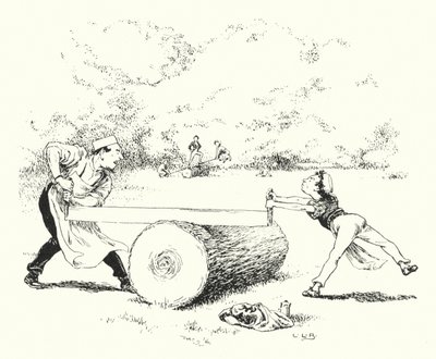 Se, sag, Margery Daw (gravering) av Leonard Leslie Brooke