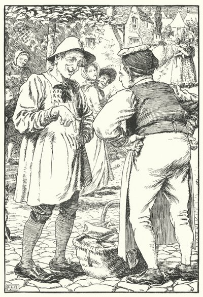 Enkel Simon (gravering) av Leonard Leslie Brooke