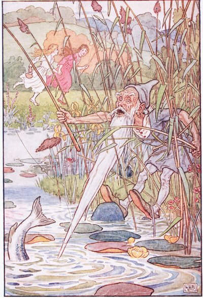 Snøhvit og roserød, 1920-tallet av Leonard Leslie Brooke