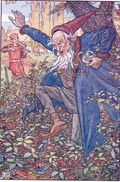 Jøden i Bramble bush, 1920-tallet av Leonard Leslie Brooke