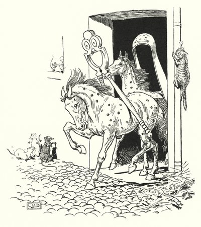 Nøtteknekkeren og sukkertangen (litho) av Leonard Leslie Brooke
