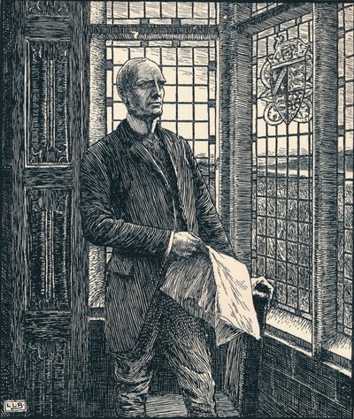 Den eneste sønnen, c1900 av Leonard Leslie Brooke