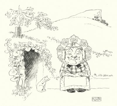 Det var en gammel kvinne, bodde under en høyde (gravering) av Leonard Leslie Brooke