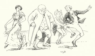 Tom han var en pipers sønn (gravering) av Leonard Leslie Brooke