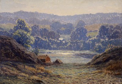 En morgen om sommeren, 1922. av Leonard Ochtman