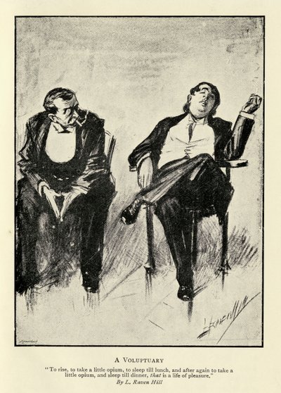 En voluptuary av Leonard Raven Hill