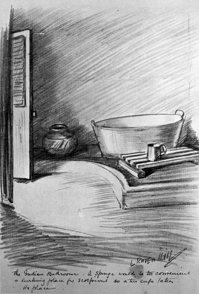 Det indiske badet av Leonard Raven Hill