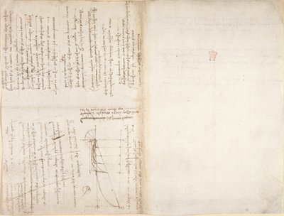 Arundel 263, f.226v, f.229 Notater og diagram fra 