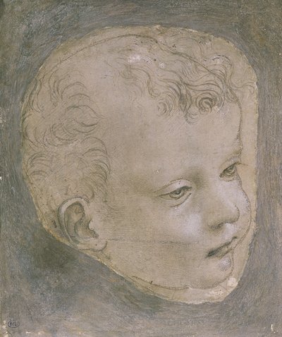 Overhode for et barn av Leonardo da Vinci