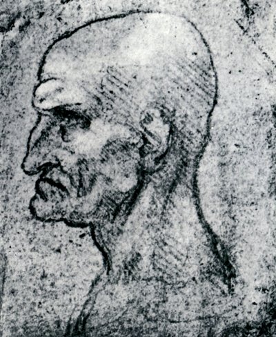 Leder for en gammel mann, 1913 av Leonardo da Vinci