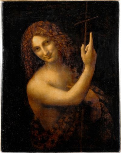 døperen Johannes av Leonardo da Vinci