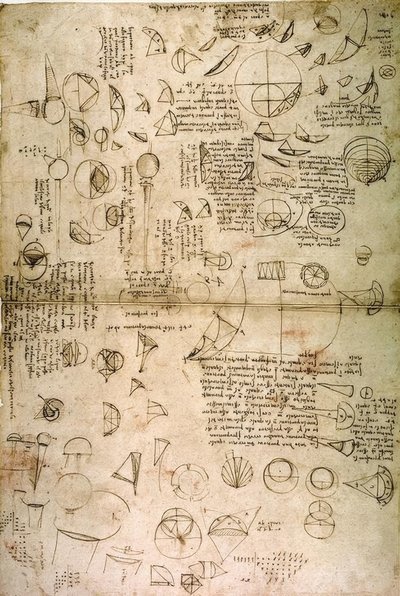 Kvadring av sirkelen av Leonardo da Vinci