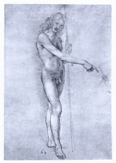 Døperen Johannes, c1478. av Leonardo da Vinci