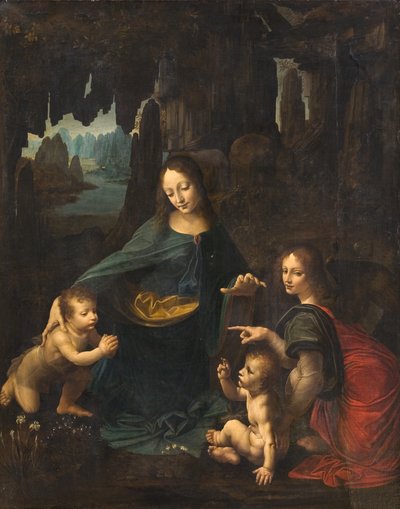 The Virgin of the Rocks av Leonardo da Vinci