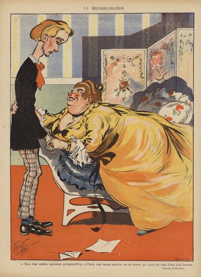 Illustrasjon for Le Rire av Leonce Burret