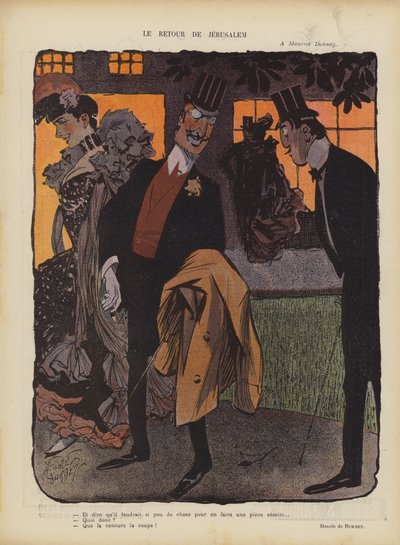 Illustrasjon for Le Rire av Leonce Burret