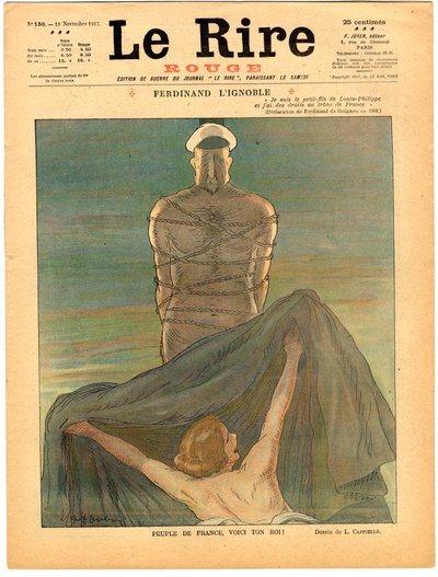 Cover av "" The Red Laughter", Satirical in Colors av Leonetto Cappiello