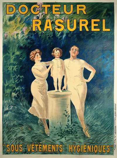 Doctor Rasurel: Hygienisk undertøy Doctor Rasurel: Hygienisk undertøy, ca. 1911. av Leonetto Cappiello