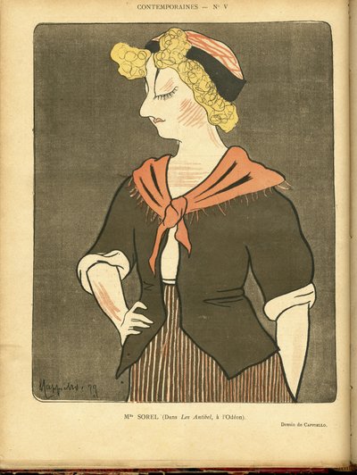 Illustrasjon av Leonetto Cappiello dit Cappiello (1875-1942) i Le Rire av Leonetto Cappiello
