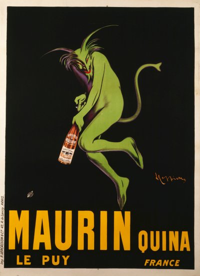 Maurin Quina, ca. 1922 av Leonetto Cappiello