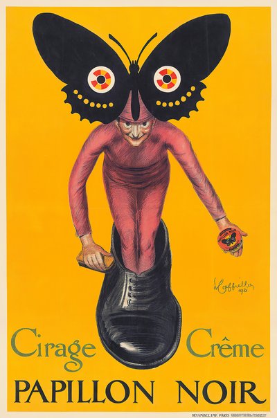 Svart sommerfugl, 1921. av Leonetto Cappiello
