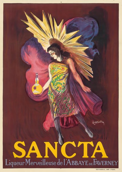 Julenissen, 1925. av Leonetto Cappiello