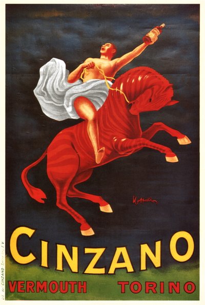 Vermouth Cinzano (plakat) av Leonetto Cappiello