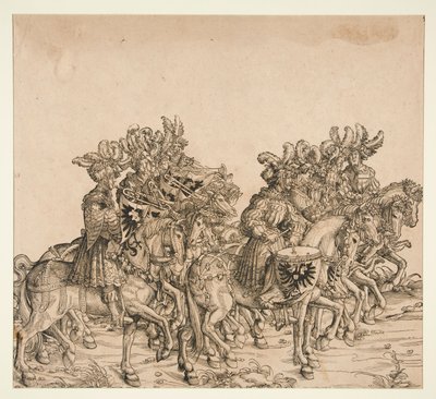 keiserlige trompetister av Leonhard Beck