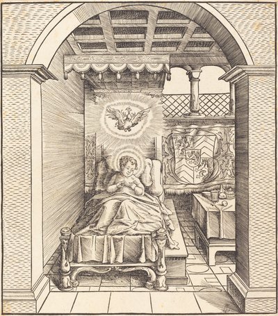 Saint Dentalinus av Leonhard Beck