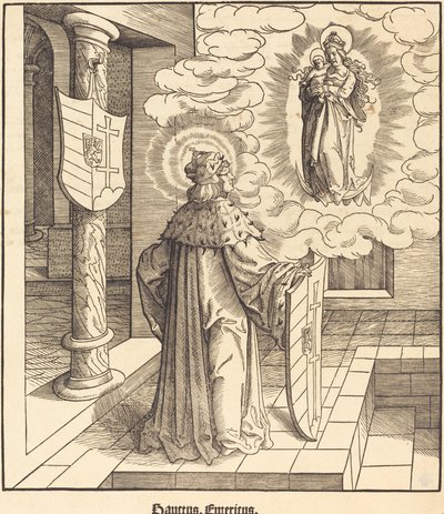 Saint Emericus av Leonhard Beck