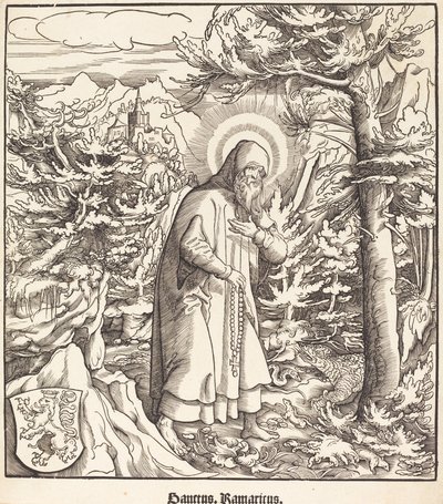 Den hellige Ramaricus av Leonhard Beck