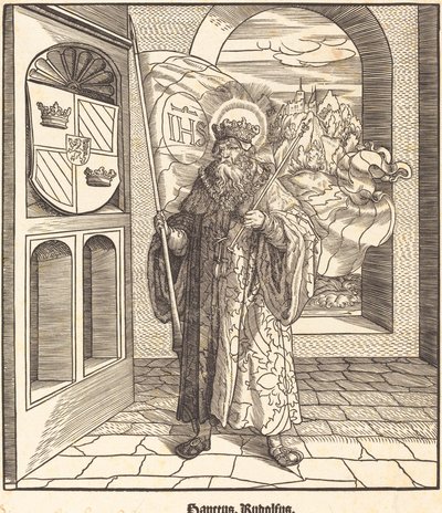 Saint Rudolph av Leonhard Beck